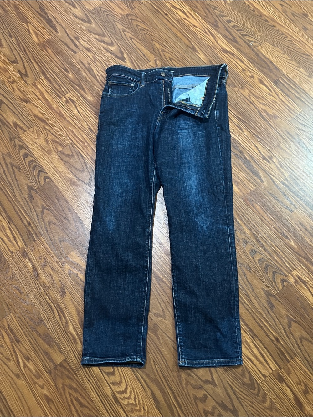Lucky Brand Men's Dark Indigo 223 Straight Jeans